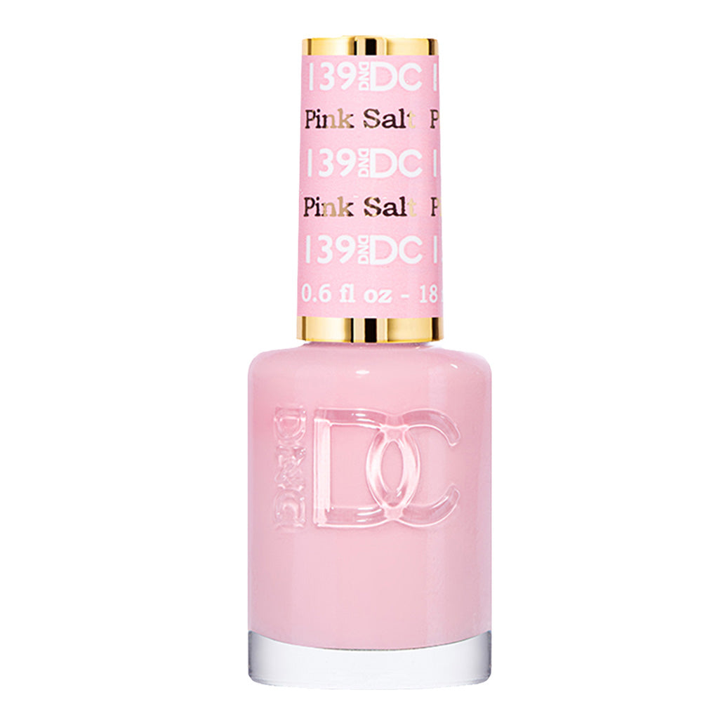 DND DC Gel Nail Polish Duo - 139 Pink Colors - Pink Salt