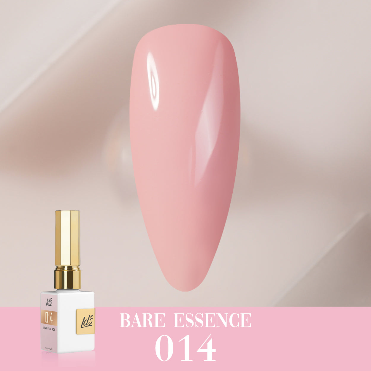 LDS Color Craze Collection - 014 Bare Essence - Gel Polish 0.5oz