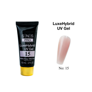 SNS Pro LuxeHybrid UV Gel - 15 - HEMA & TPO Free - 60ml