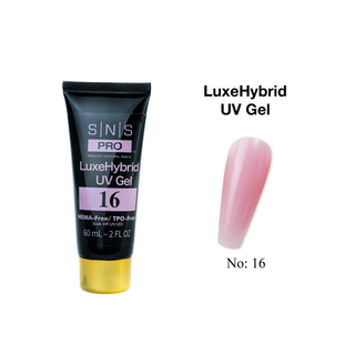 SNS Pro LuxeHybrid UV Gel - 16 - HEMA & TPO Free - 60ml