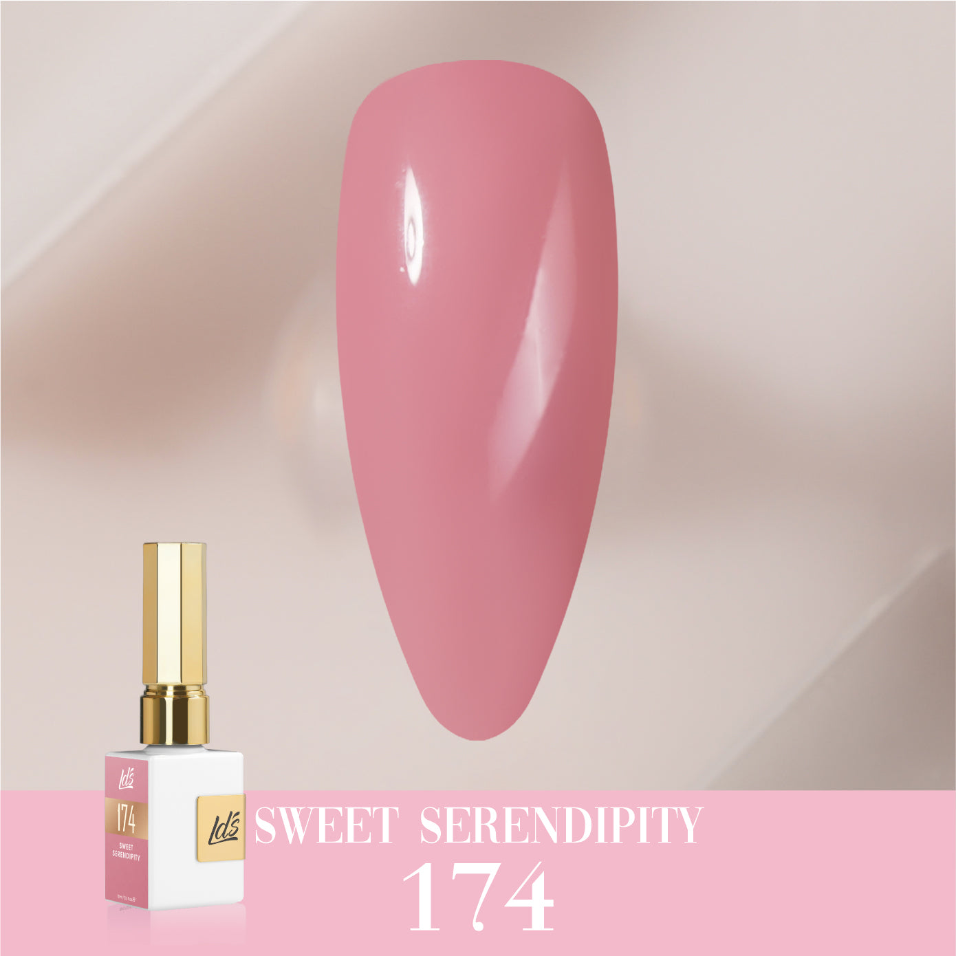 LDS Color Craze Collection - 174 Sweet Serendipity - Gel Polish 0.5oz