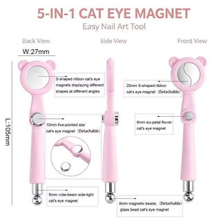 5in1 Cat Eye Magnet