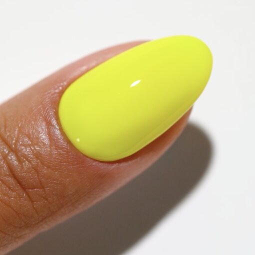 DND DV 188 Highlighter Yellow - DND Diva Gel Polish & Matching Nail Lacquer Duo Set