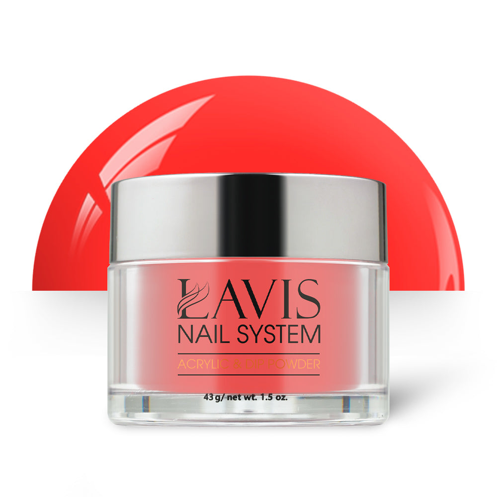 LAVIS 198 Red Coral - Acrylic & Dip Powder 1.5oz