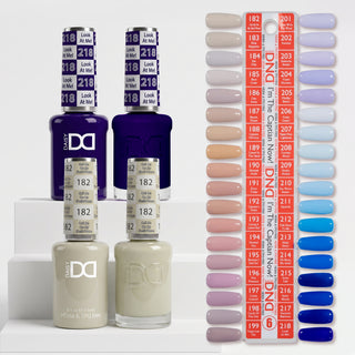 DND HEMA & TPO Free Gel Nail Polish Duo - Part 06 - Set of 36 Colors -  I'm The Captian Now!