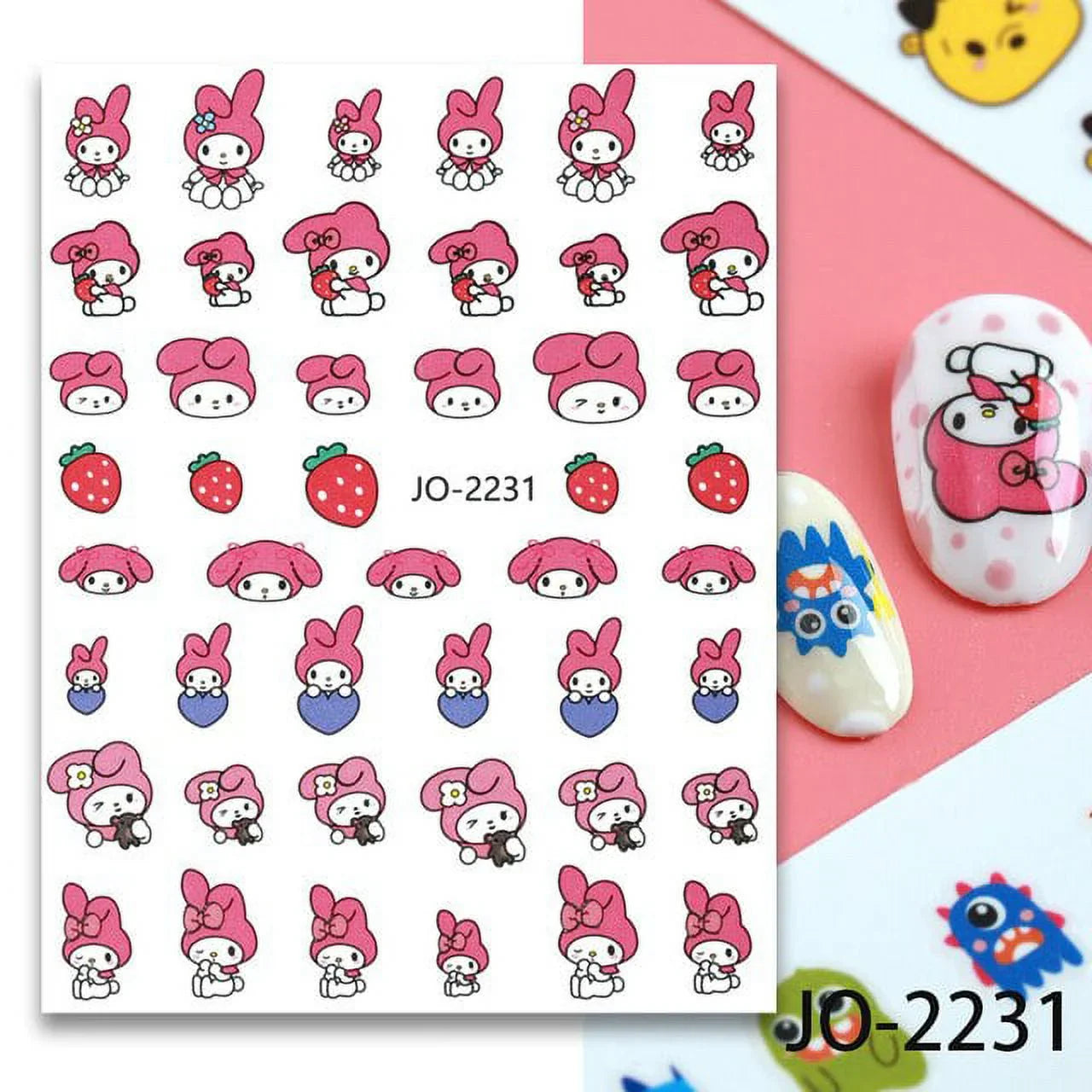 3D Nail Art Stickers JO-2231