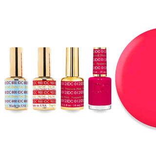 DND DC Gel Nail Polish - 012 Peacock Pink