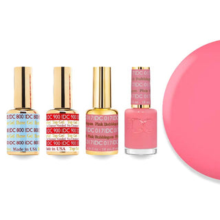 DND DC Gel Nail Polish - 017 Pink Bubblegum