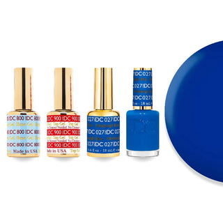 DND DC Gel Nail Polish - 027 Pittsburgh Blue