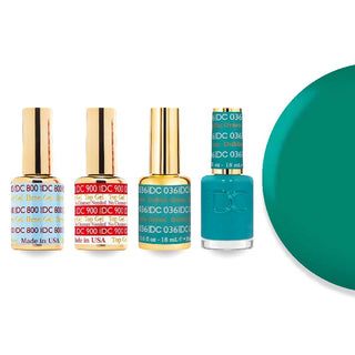 DND DC Gel Nail Polish - 036 Dublin Green