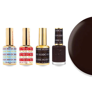 DND DC Gel Nail Polish - 052 Walnut Brown