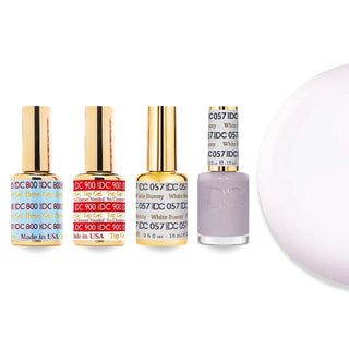DND DC Gel Nail Polish - 057 White Bunny