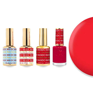 DND DC Gel Nail Polish - 065 Thai Chilli Red