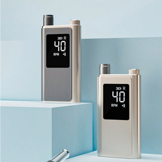 Nail Drill Portable - Grey Gold