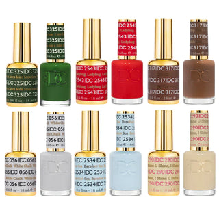 DND DC Gel & Polish 6pc Bundle - Santa Baby