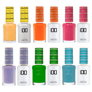 DND Summer Gel & Polish 6pc Bundle - Fun in the Sun