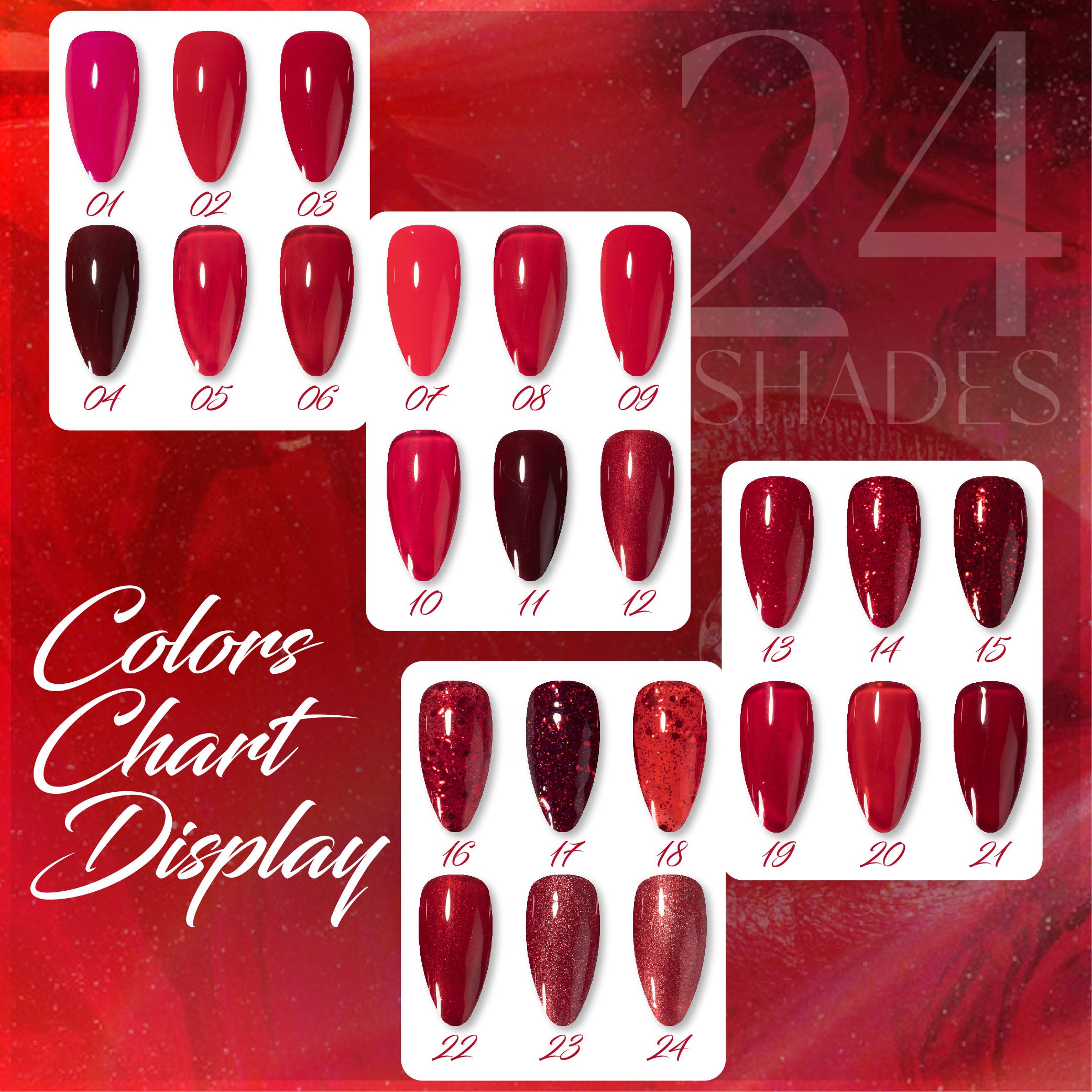 LAVIS C02 - 09 - Gel Polish 0.5 oz - Scarlet Bloom Collection