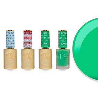 DND DV 221 Aloha! - DND Diva Gel Polish & Matching Nail Lacquer Duo Set