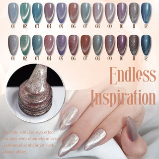 LAVIS Cat Eye CE11- 02 - Gel Polish 0.5 oz - Enchanted Spell Collection