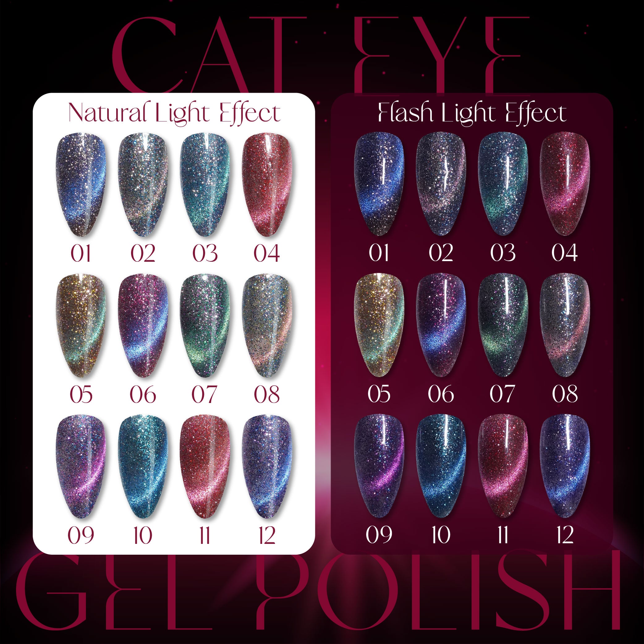 LAVIS Cat Eyes CE13 - 05 - Gel Polish 0.5 oz - Luminous Sky Collection