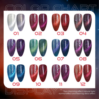 LAVIS Cat Eyes CE14 (Ver1) - Gel Polish 0.5 oz - Super Nova Collection