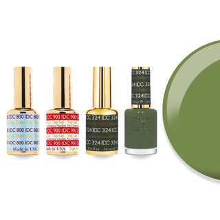 DND DC 324 Safari - #800 Base, #900 Top, Gel & Lacquer Combo