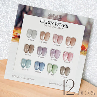 LAVIS Cat Eyes CE9 (Ver2) - Gel Polish 0.5 oz - Cabin Fever Collection