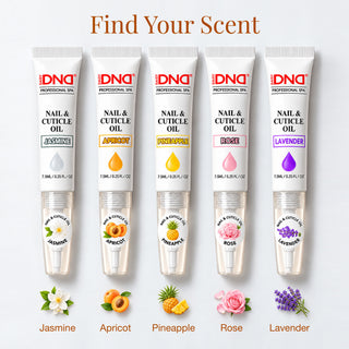 DND Nail & Cuticle Oil 0.25 oz - Set 5 Scents