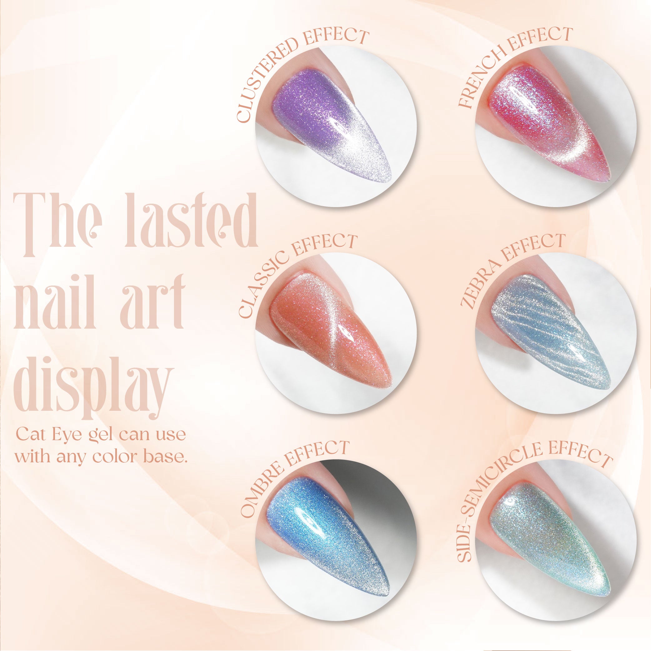 LAVIS Cat Eye CE11- 07- Gel Polish 0.5 oz - Enchanted Spell Collection