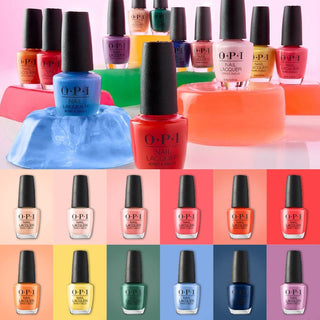 OPI Nail Lacquer - Set 12 Gel Colors - OPI Summer 2025 Make 'Em Jelly Collection