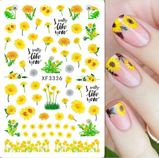  Nail Art Stickers - XF3336 by OTHER sold by DTK Nail Supply