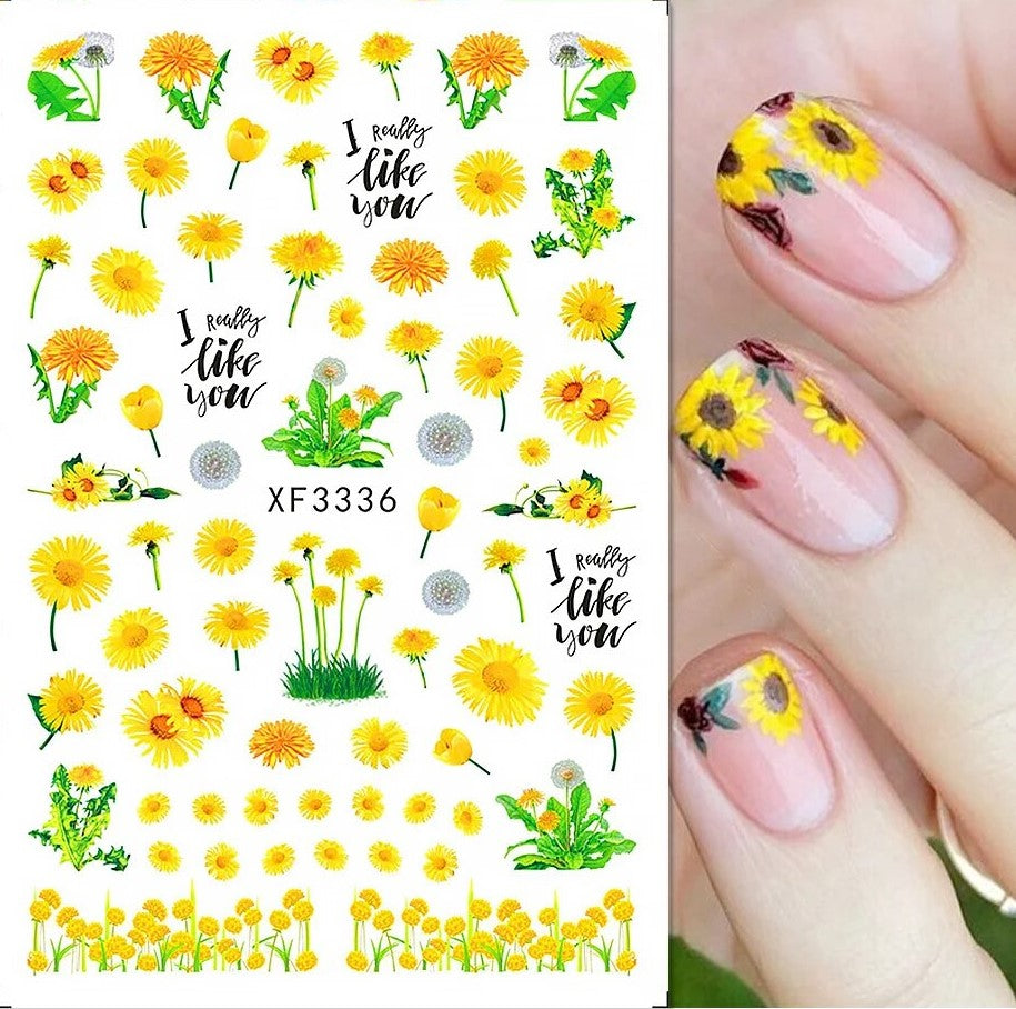  Nail Art Stickers - XF3336 by OTHER sold by DTK Nail Supply