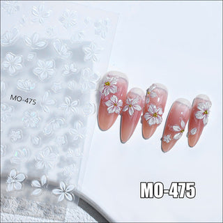 3D Nail Art Stickers MO473 - 475