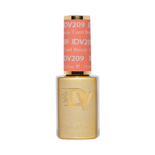 DND DIVA Gel Polish - 209 Coral Breeze