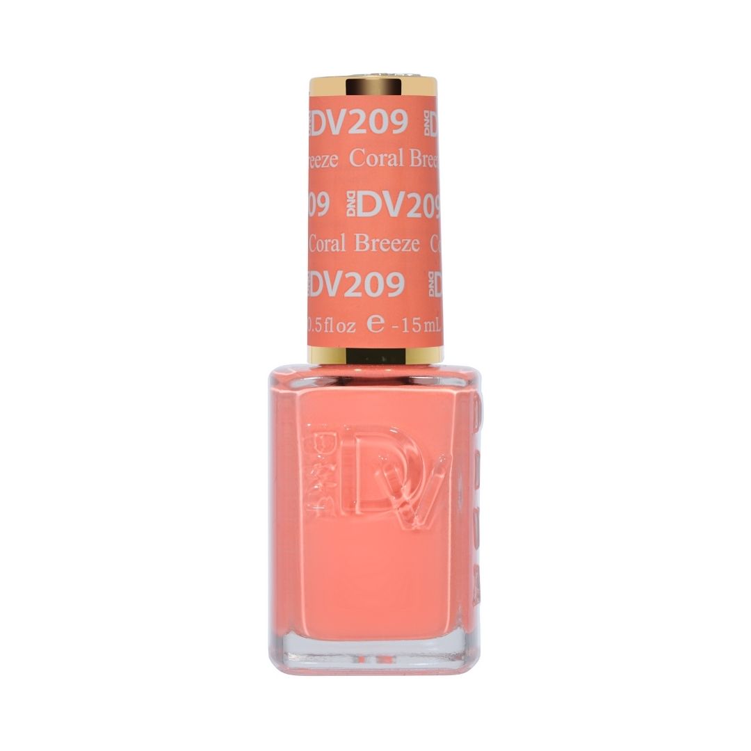 DND DIVA Nail Lacquer - 209 Coral Breeze