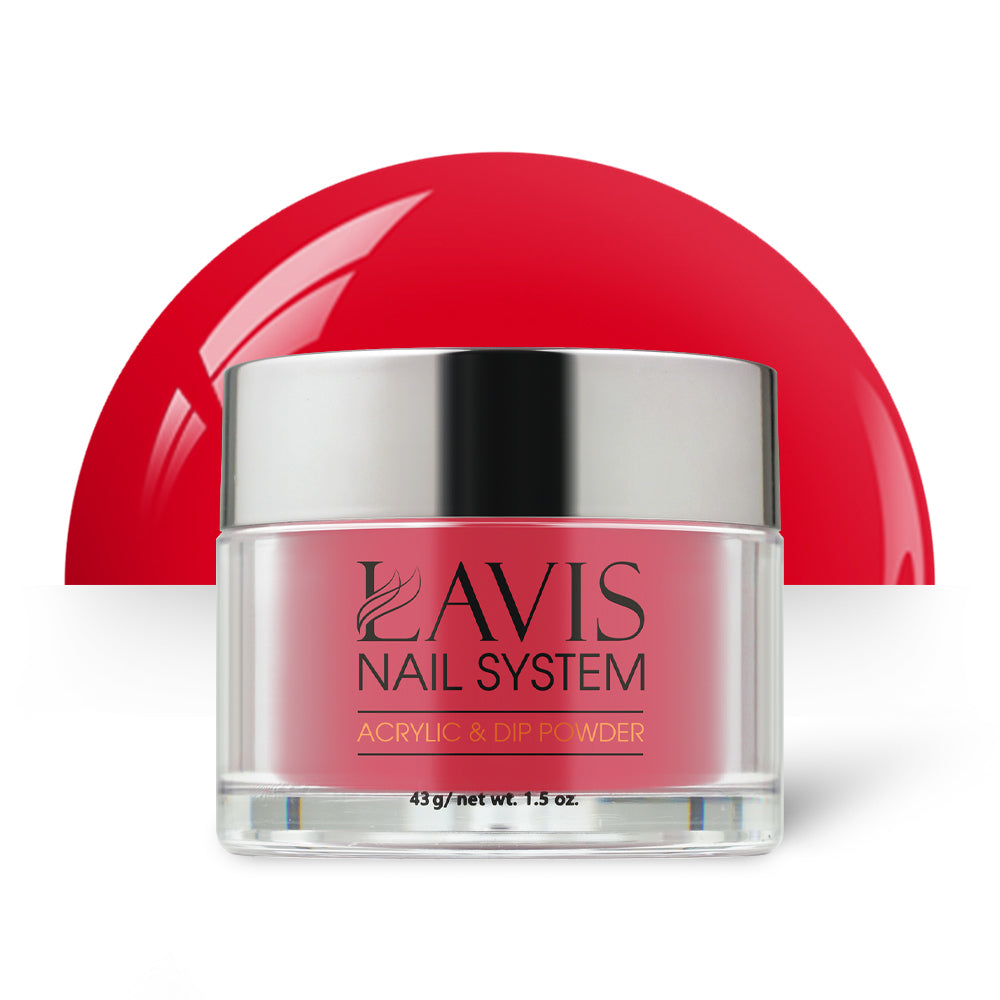 LAVIS 210 Lusty Red - Acrylic & Dip Powder 1.5oz