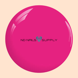 DND DV 215 Fuchsia Rose - DND Diva Gel Polish & Matching Nail Lacquer Duo Set