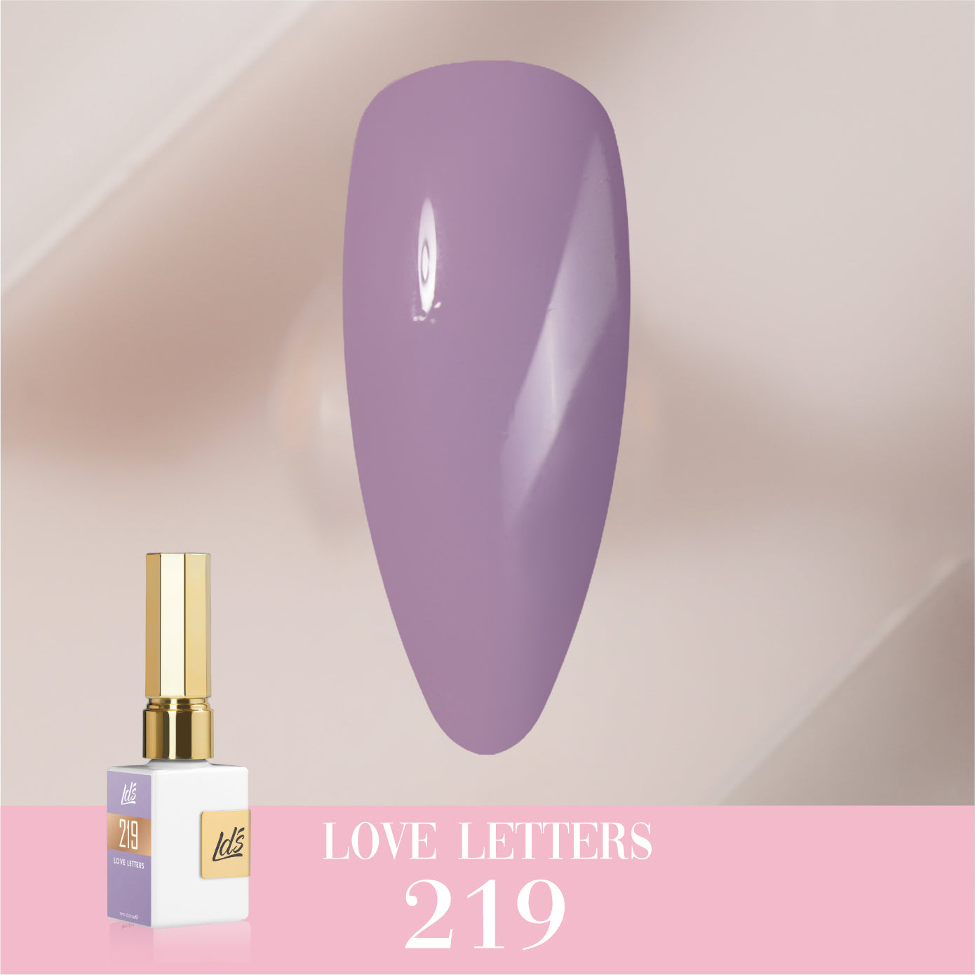 LDS Color Craze Collection - 219 Love Letters - Gel Polish 0.5oz