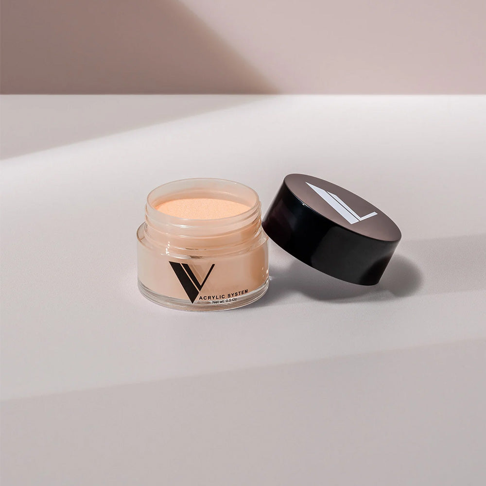 Valentino Acrylic Powder 0.5oz - 219 CREME BRULEE - Orange Colors