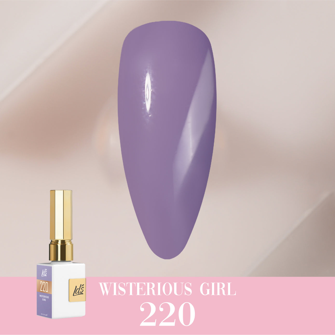 LDS Color Craze Collection - 220 Wisterious Girl - Gel Polish 0.5oz