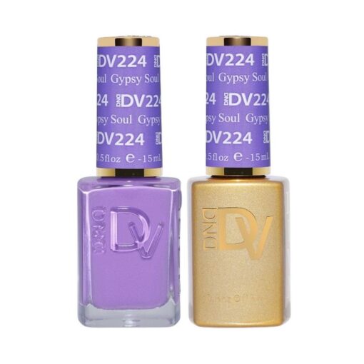 DND DV 224 Gypsy Soul - DND Diva Gel Polish & Matching Nail Lacquer Duo Set