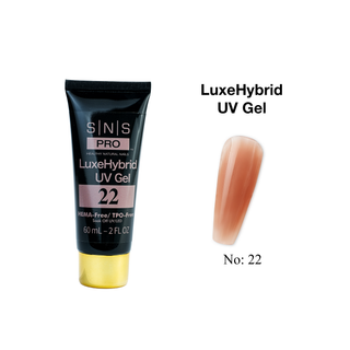 SNS Pro LuxeHybrid UV Gel - 22 - HEMA & TPO Free - 60ml