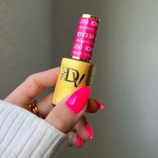 DND DIVA Gel Polish - 230 Strawberry Margarita