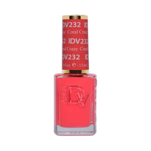 DND DIVA Nail Lacquer - 232 Coral Craze