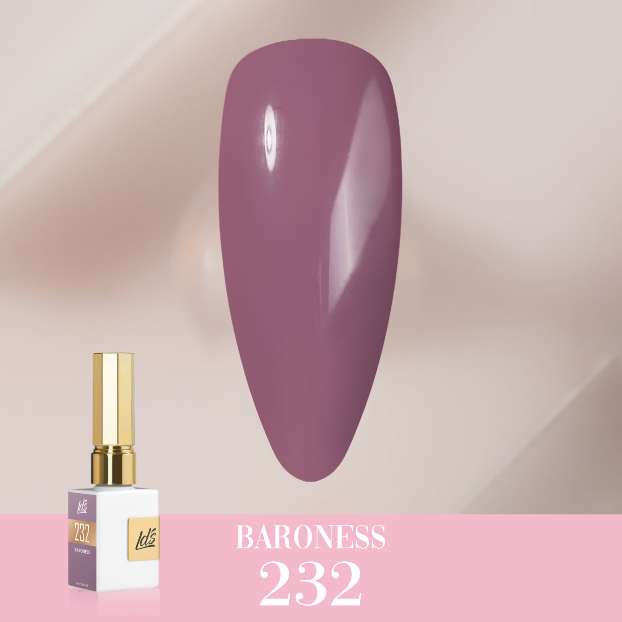 LDS Color Craze Collection - 232 Baroness - Gel Polish 0.5oz