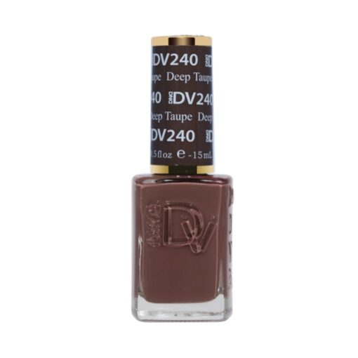 DND DIVA Nail Lacquer - 240 Deep Taupe