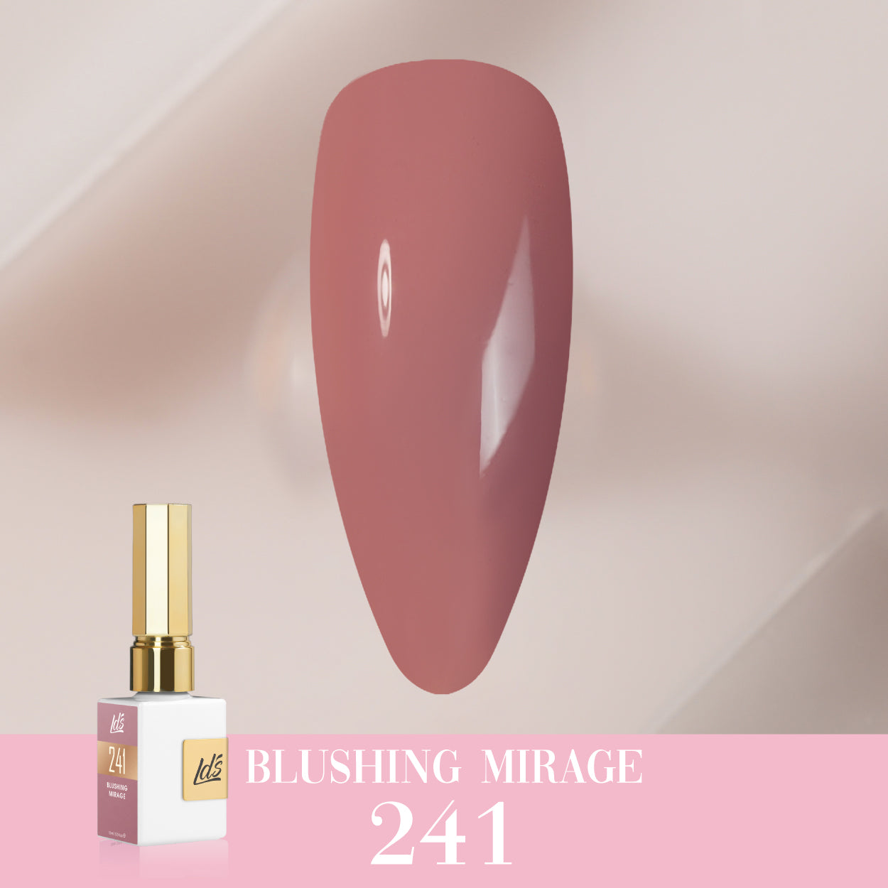 LDS Color Craze Collection - 241 Blushing Mirage - Gel Polish 0.5oz