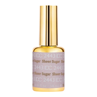 DND DC Gel Nail Polish Duo - 2443 Sheer Sugar