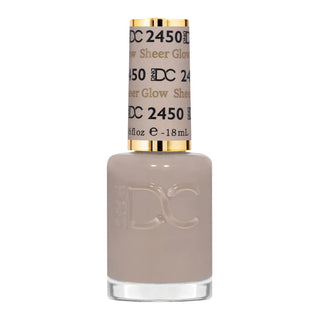 DND DC Gel Nail Polish Duo - 2450 Sheer Glow