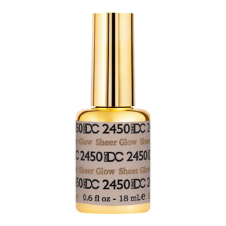 DND DC Gel Nail Polish Duo - 2450 Sheer Glow
